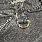 ARCHIVE STRETCH DENIM PANTS CRYSTAL / BLACK