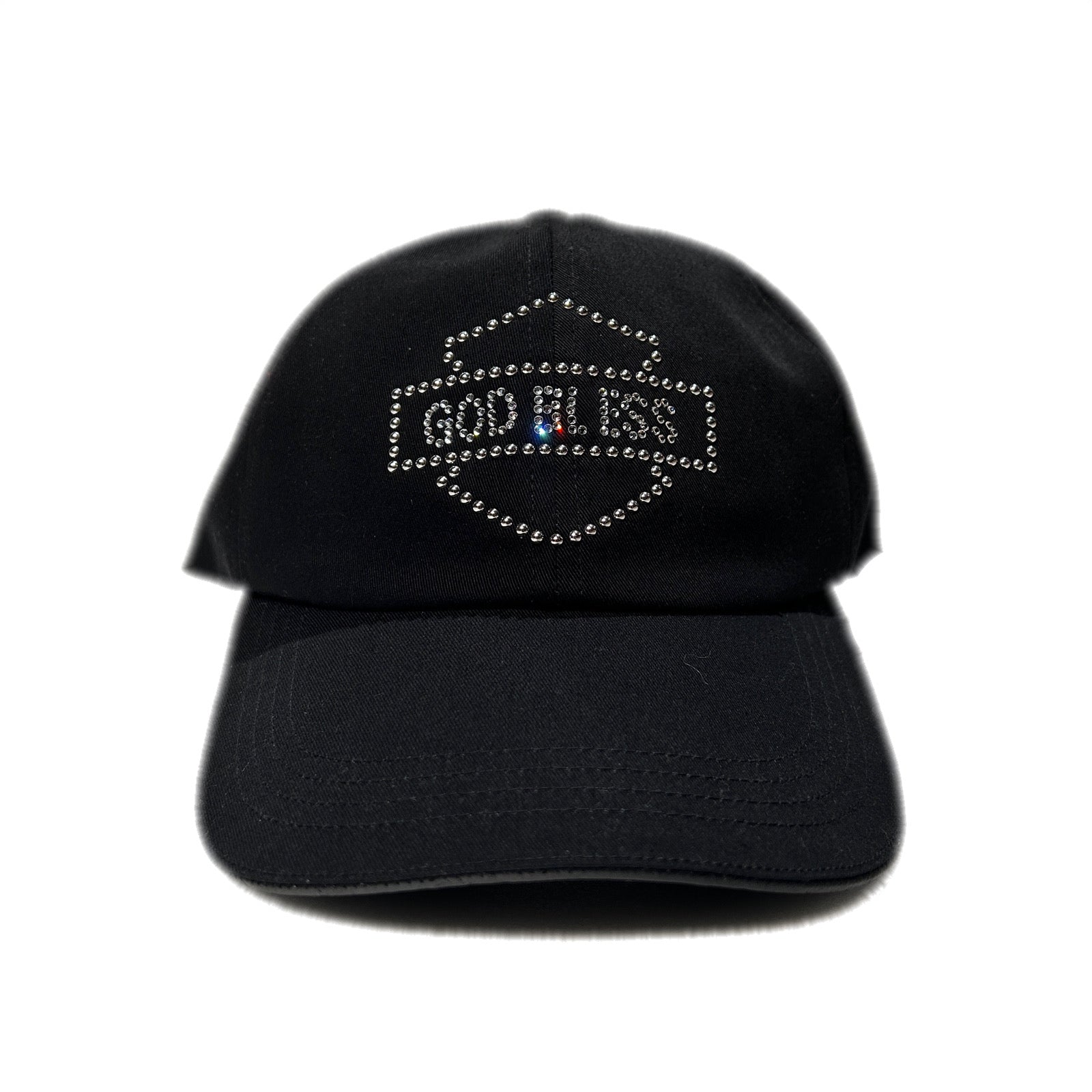 画像をギャラリービューアに読み込む, GOD BLESS CRYSTAL BB CAP / BLACK