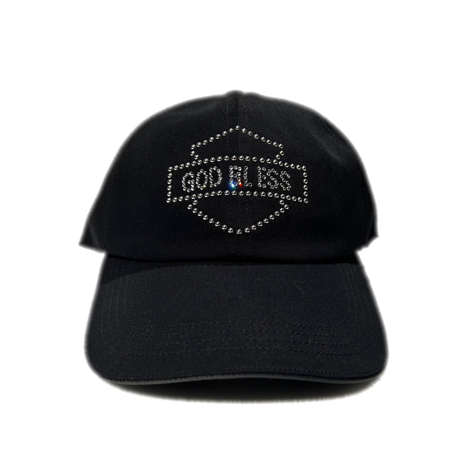 画像をギャラリービューアに読み込む, GOD BLESS CRYSTAL BB CAP / BLACK