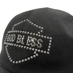 GOD BLESS CRYSTAL BB CAP / BLACK