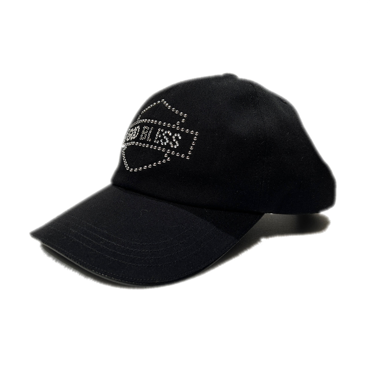 GOD BLESS CRYSTAL BB CAP / BLACK