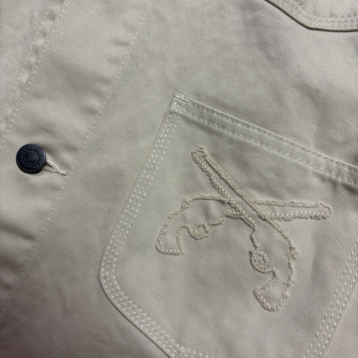 COTTON SATIN SHORT JACKET / OFF WHITE