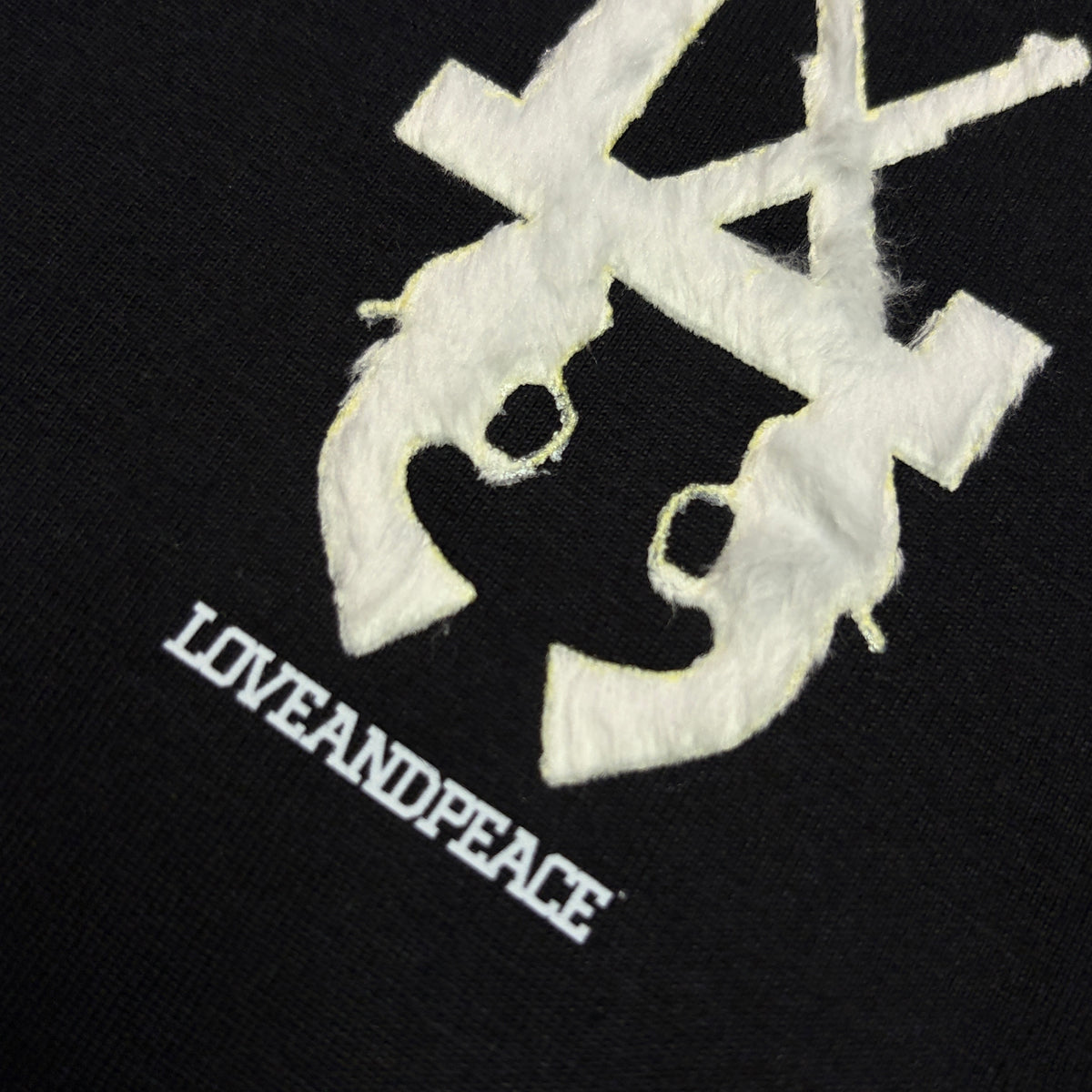 LA FAR PRINT T-SHIRT / BLACK