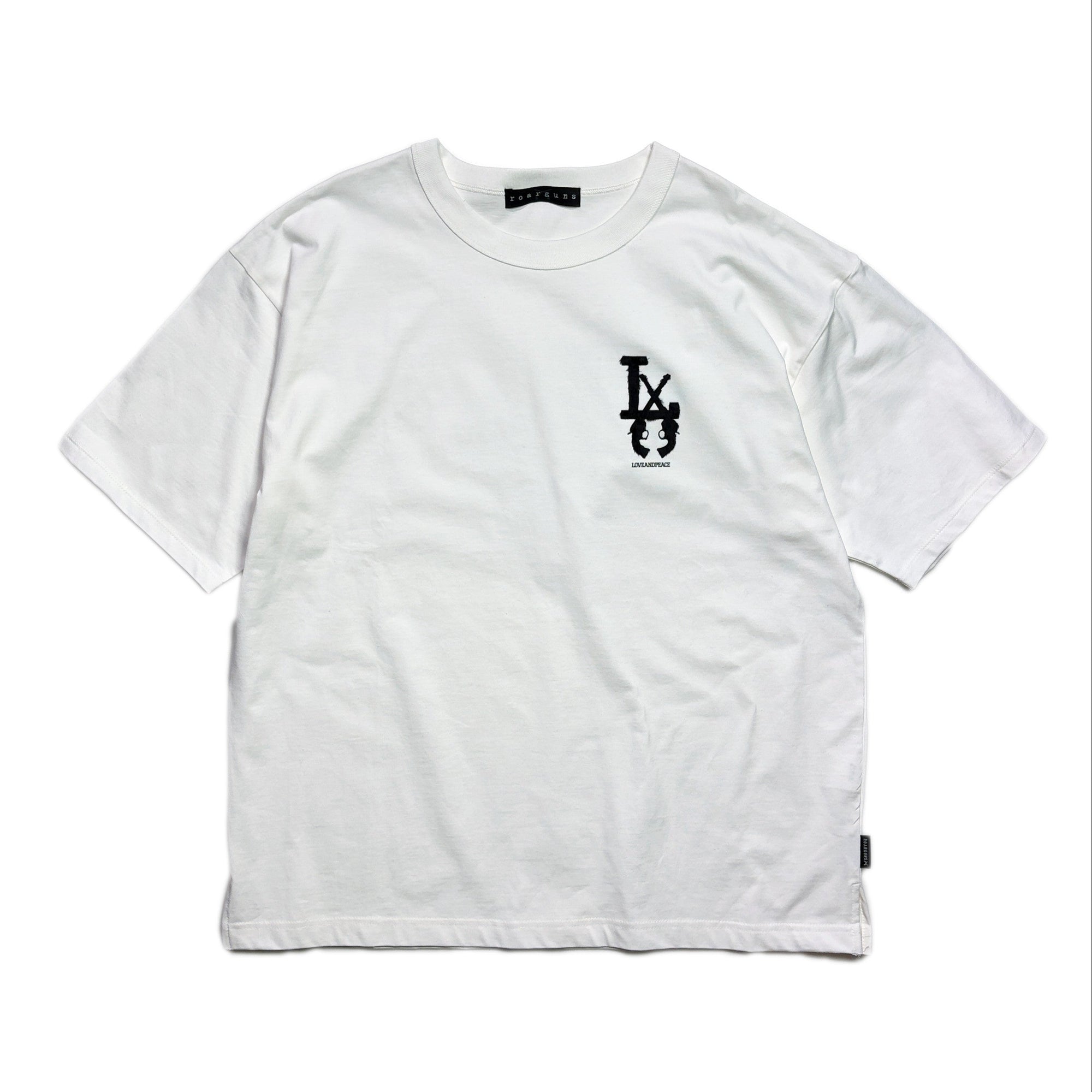 将图片加载到图库查看器，LA FAR PRINT T-SHIRT / WHITE