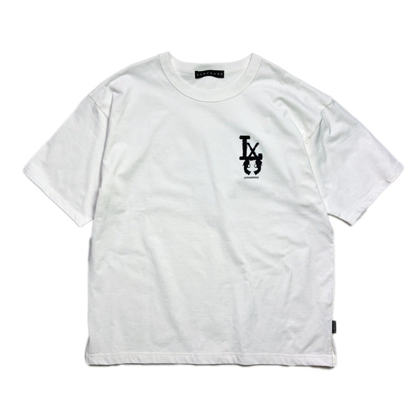 LA FAR PRINT T-SHIRT / WHITE