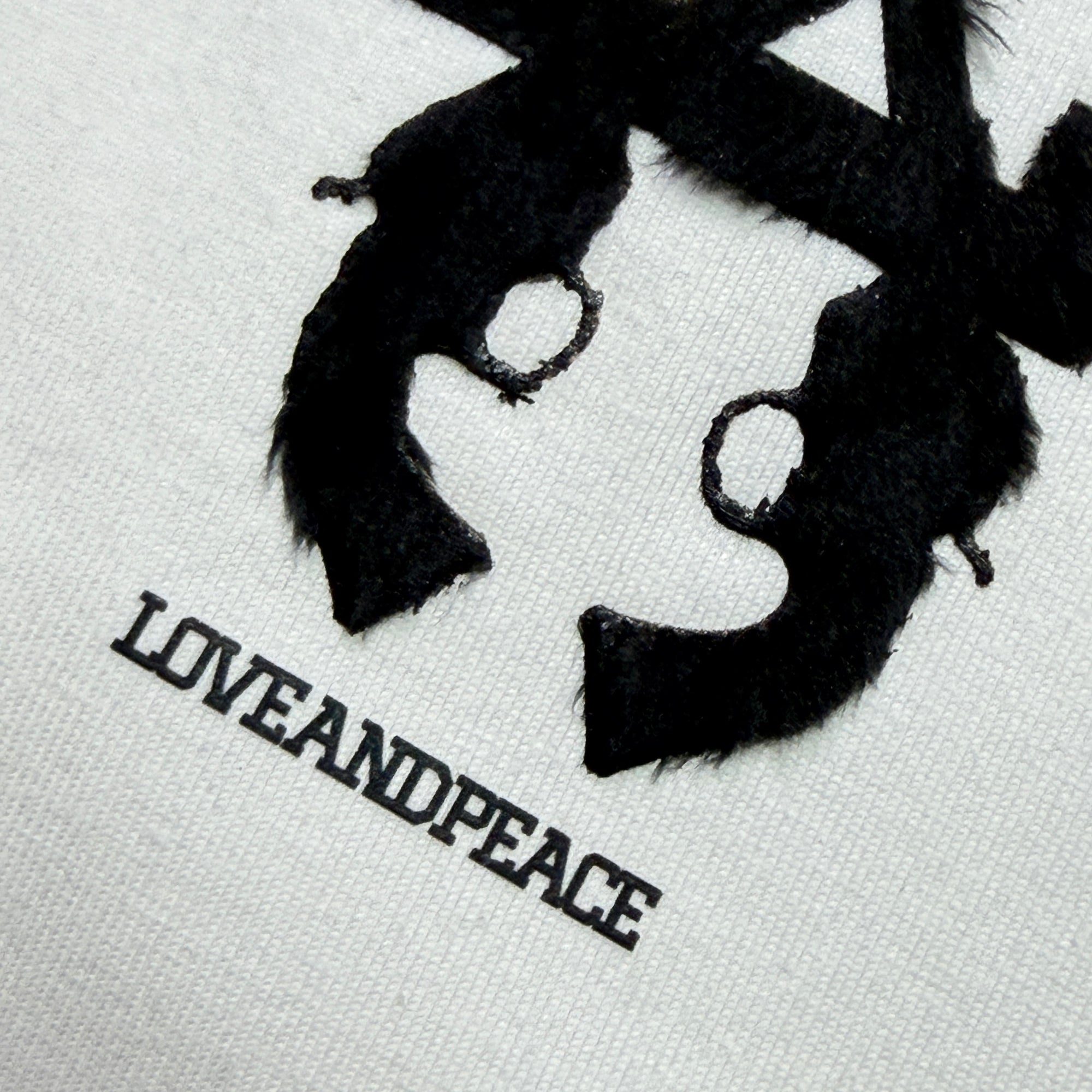 将图片加载到图库查看器，LA FAR PRINT T-SHIRT / WHITE