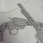 RE-STOCK ARCHIVE FRONT CROSSGUNS T-SHIRT / WHITE