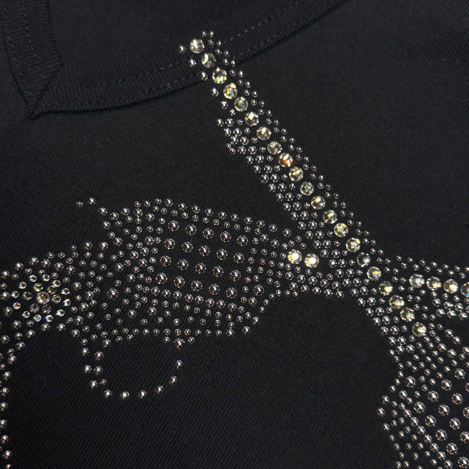画像をギャラリービューアに読み込む, ARCHIVE FRONT CROSSGUNS T-SHIRT / BLACK