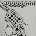 RE-STOCK ARCHIVE METAL CRYSTAL CROSSGUN T-SHIRT / WHITE
