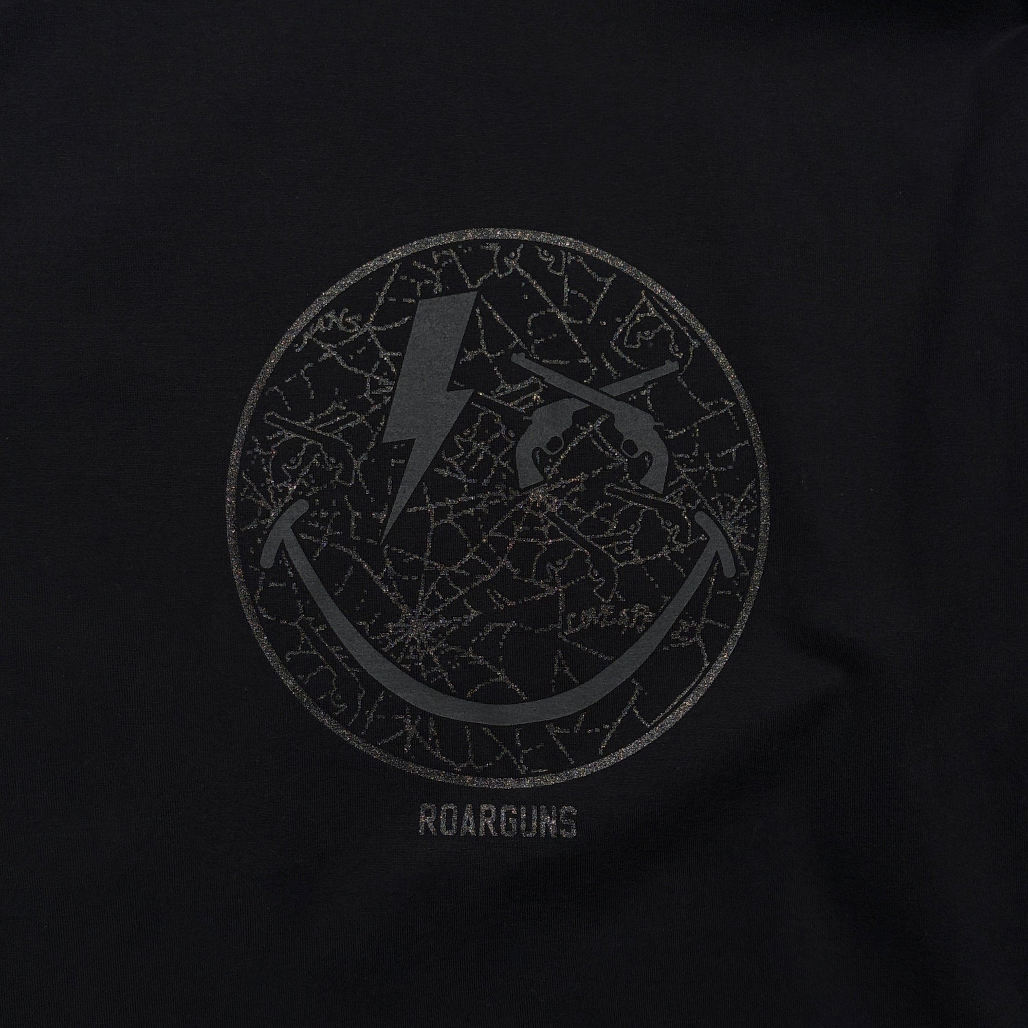 画像をギャラリービューアに読み込む, ORGANIC COTTON SMILE T-SHIRT / BLACK