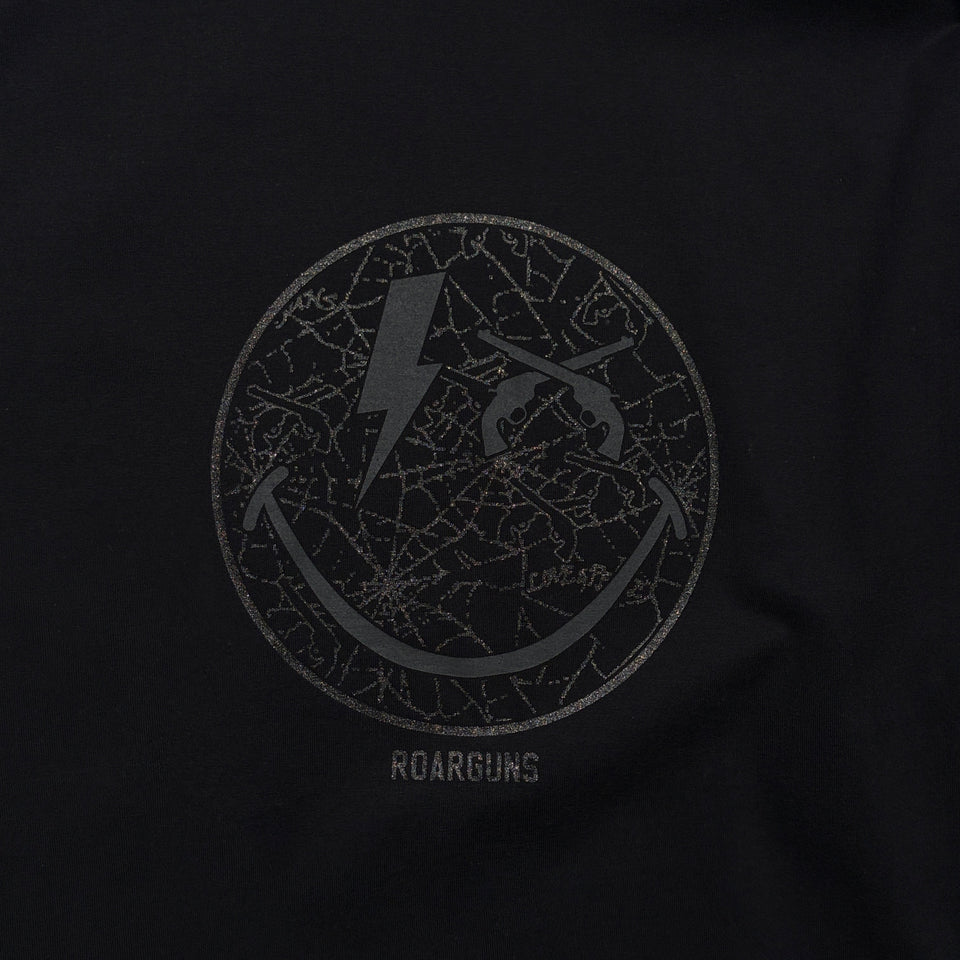 画像をギャラリービューアに読み込む, ORGANIC COTTON SMILE T-SHIRT / BLACK