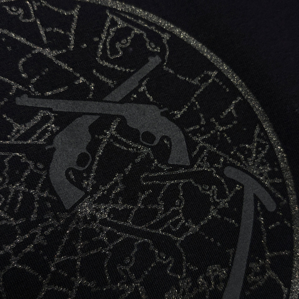 画像をギャラリービューアに読み込む, ORGANIC COTTON SMILE T-SHIRT / BLACK