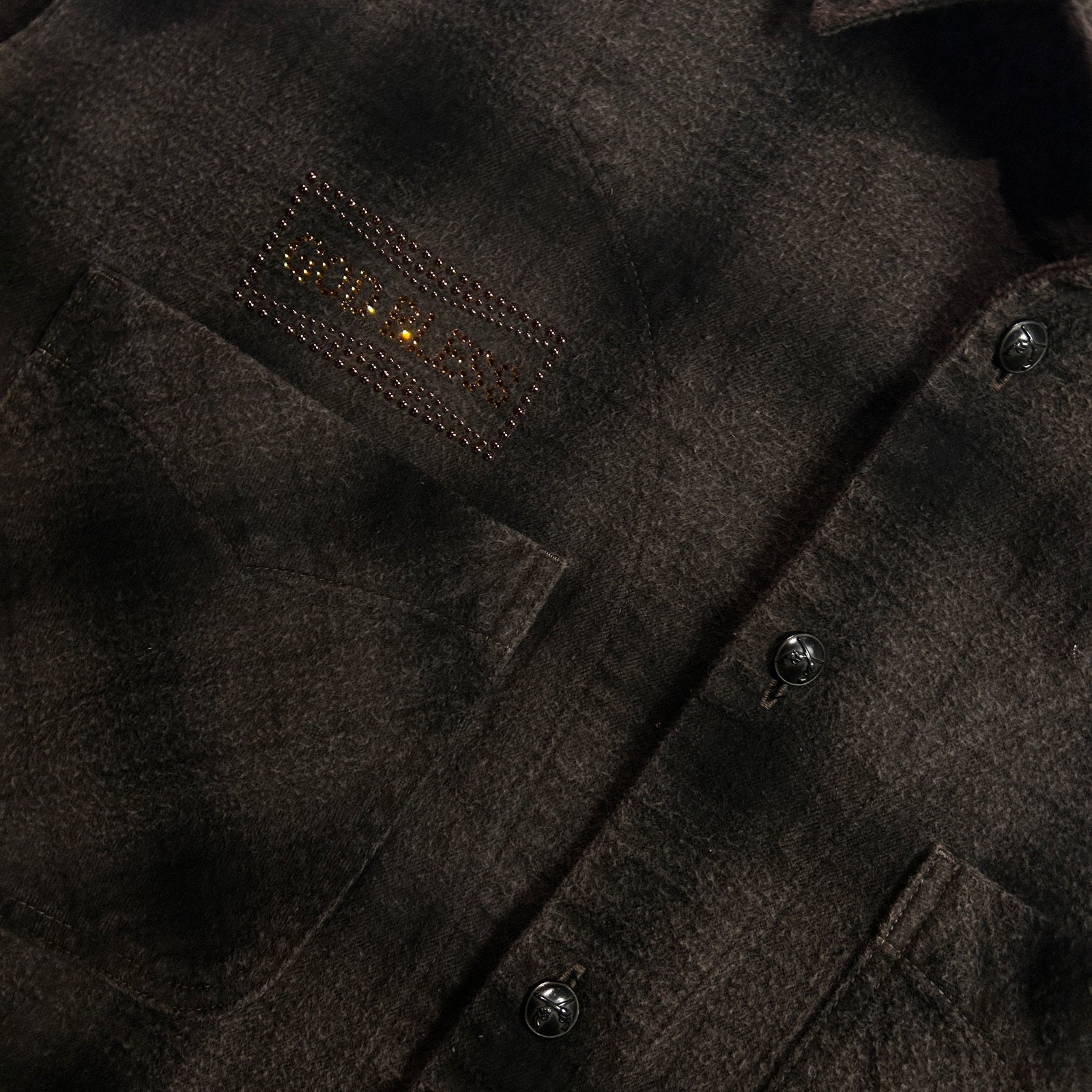 画像をギャラリービューアに読み込む, SHGGY CHECK SHIRT CRYSTAL / BROWN