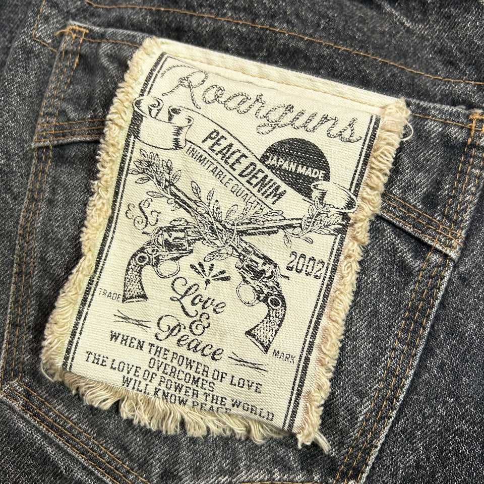 画像をギャラリービューアに読み込む, STONE BIO CRYSTAL DENIM PANTS  / BLACK