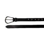 STUDS NARROW BELT / BLACK