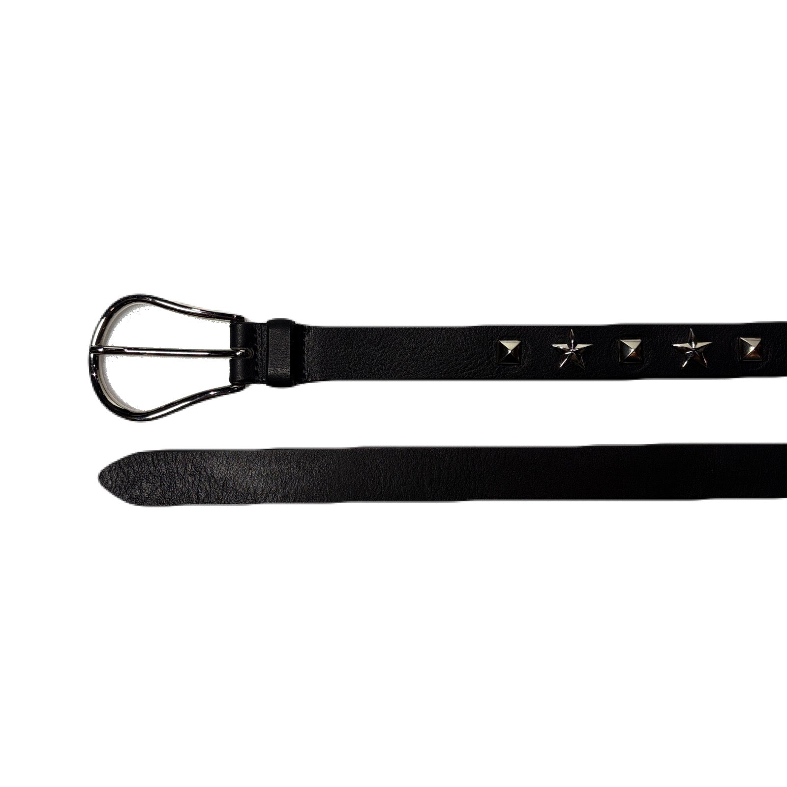 画像をギャラリービューアに読み込む, STUDS NARROW BELT / BLACK