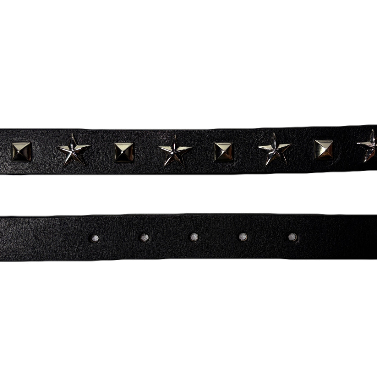 STUDS NARROW BELT / BLACK