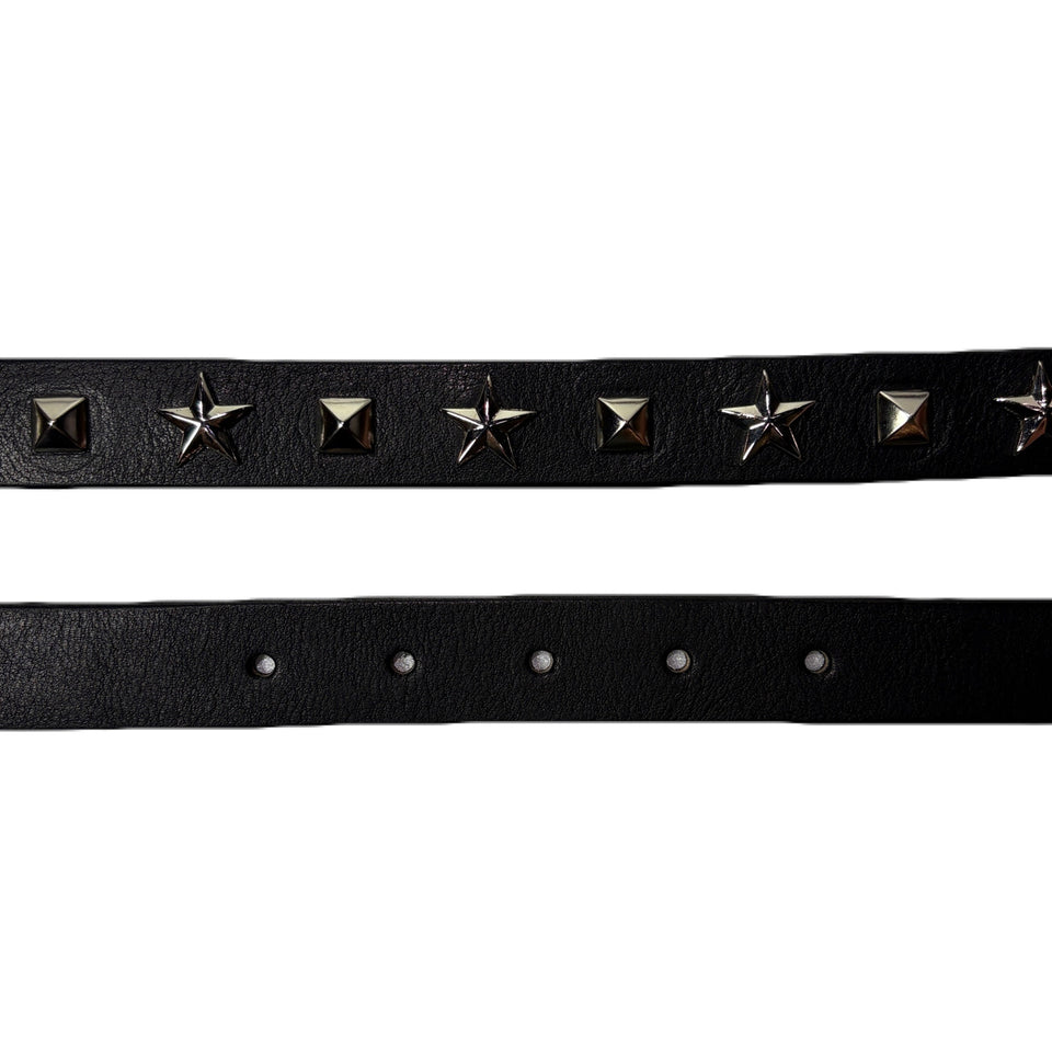 画像をギャラリービューアに読み込む, STUDS NARROW BELT / BLACK