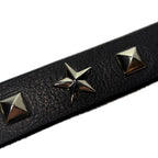 STUDS NARROW BELT / BLACK