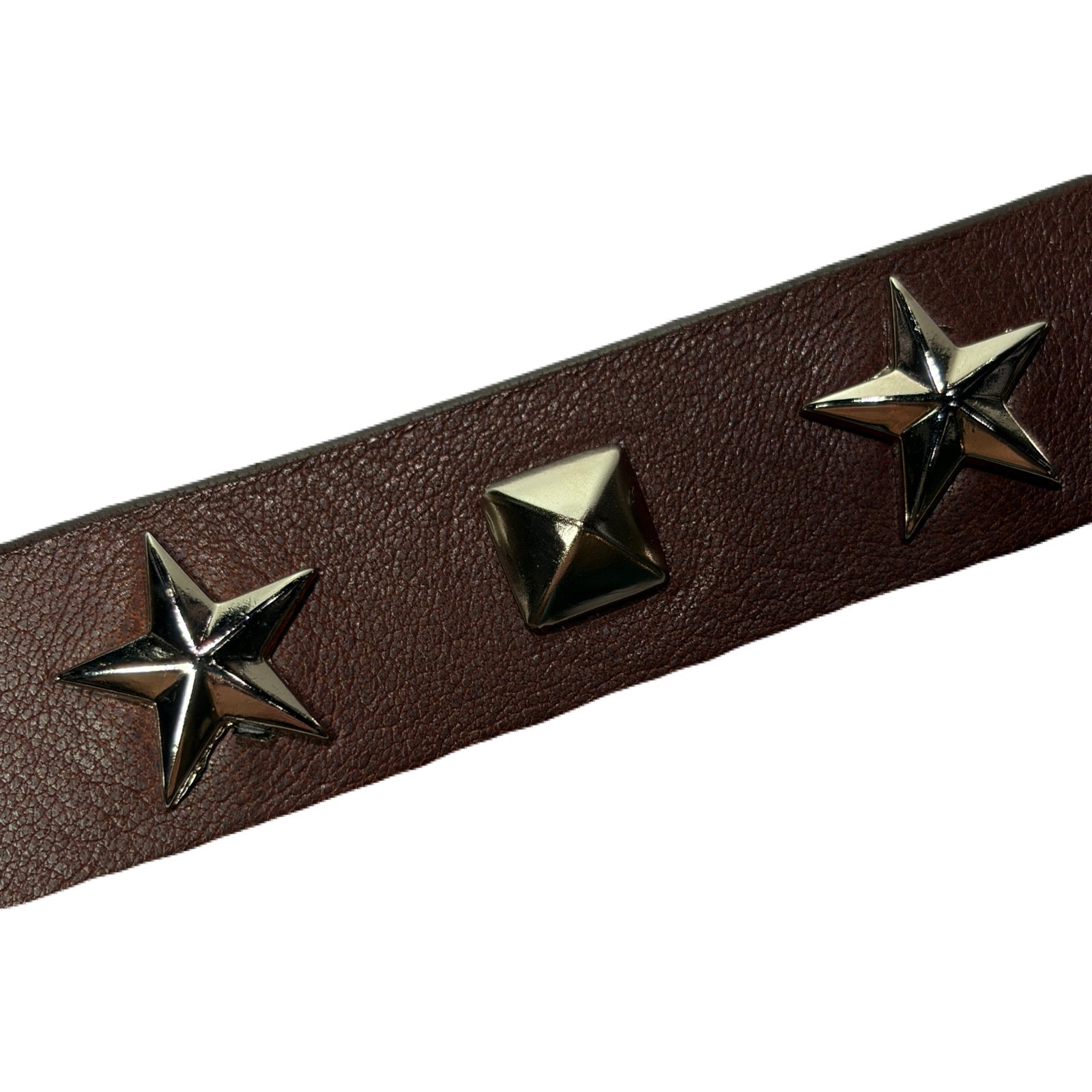 画像をギャラリービューアに読み込む, STUDS NARROW BELT / BRONW