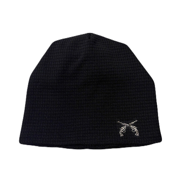 CROSSGUN CRYSTAL BEANIE / BLACK