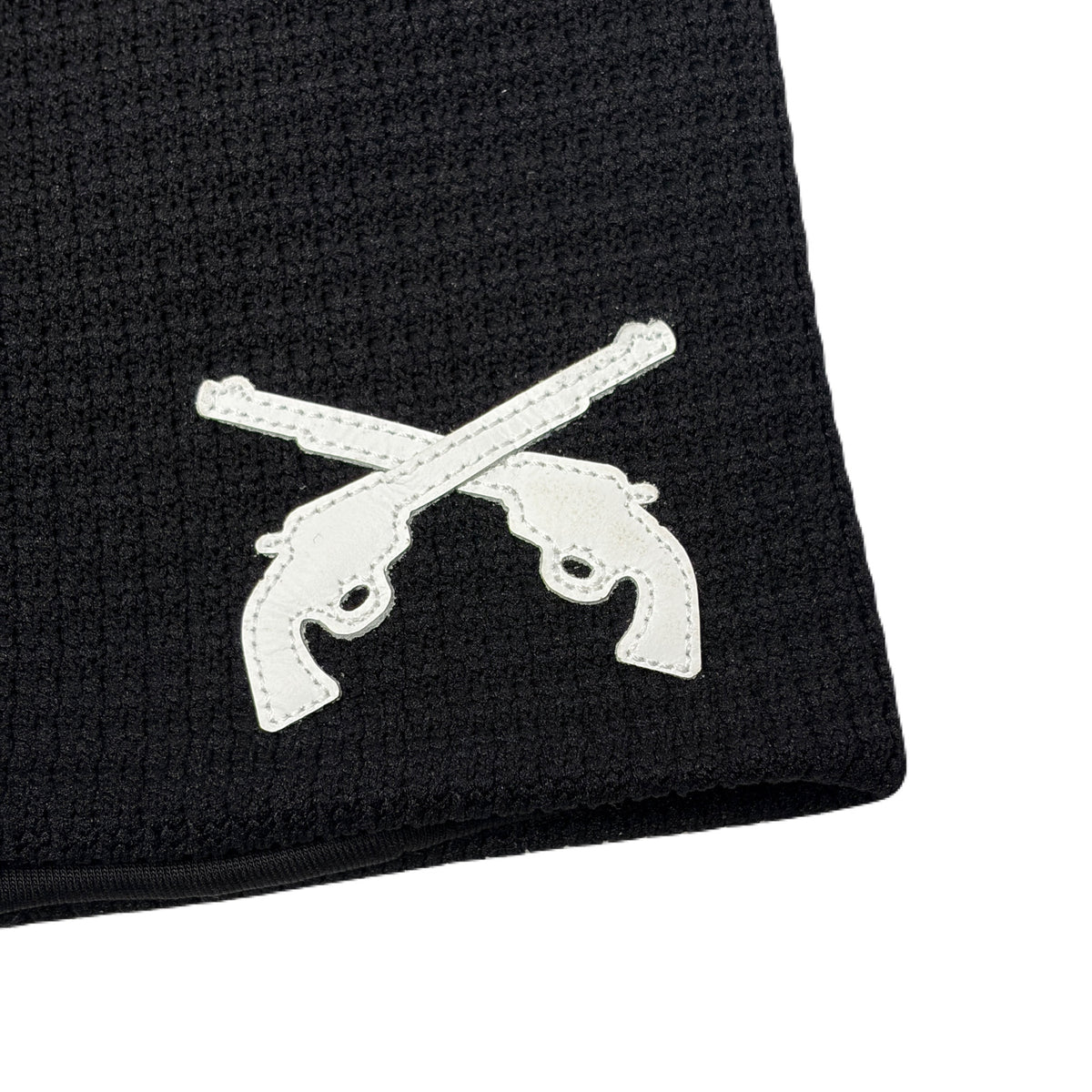 CROSSGUN PATCH BEANIE / BLACK*WHITE