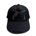 CROSSGUN STAR BB CAP / BLACK x BLUE