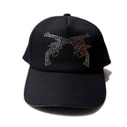 CROSSGUN STAR BB CAP / BLACK x L.ROSE