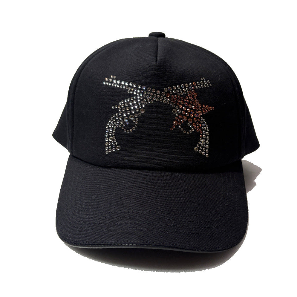 CROSSGUN STAR BB CAP / BLACK x L.ROSE
