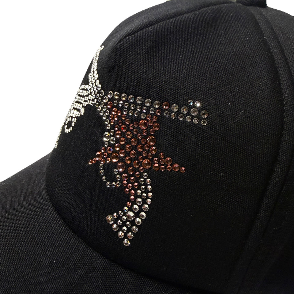 画像をギャラリービューアに読み込む, CROSSGUN STAR BB CAP / BLACK x L.ROSE