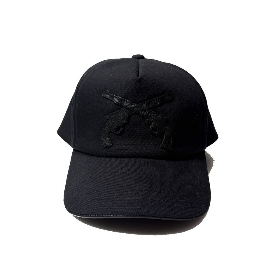 画像をギャラリービューアに読み込む, CROSSGUN LEATER BB CAP / BLACK