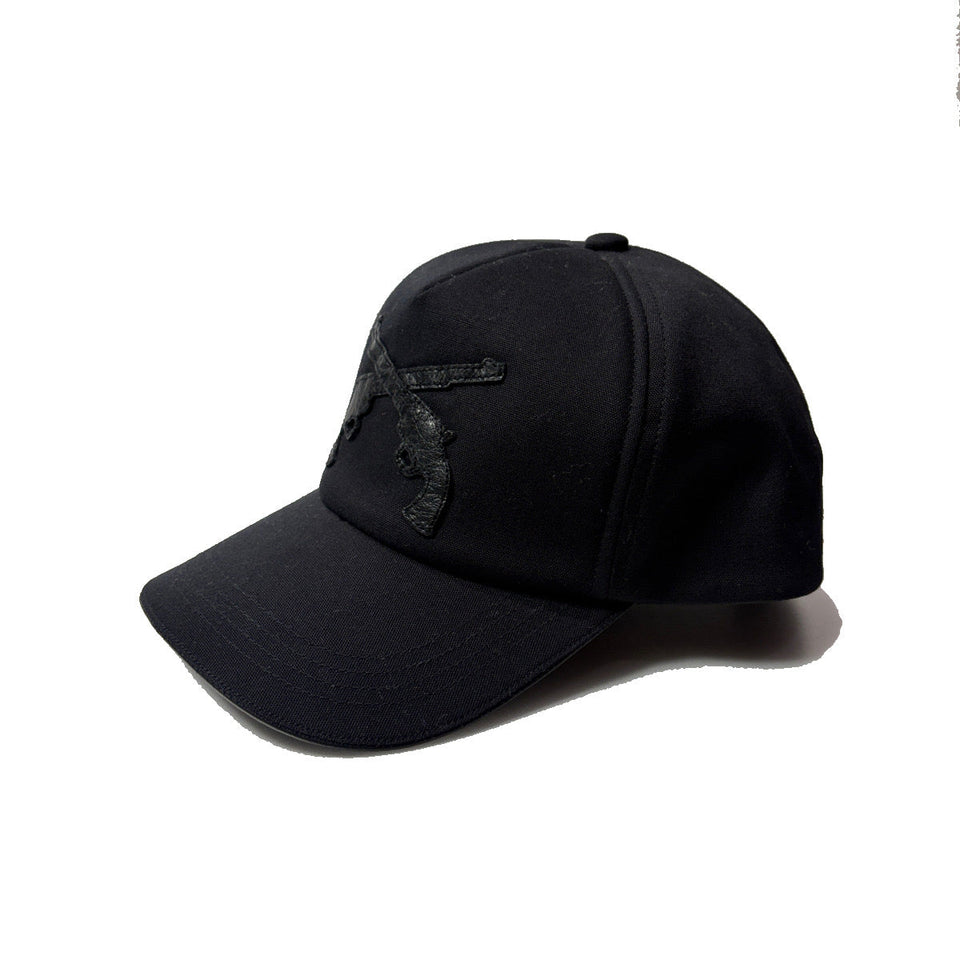 画像をギャラリービューアに読み込む, CROSSGUN LEATER BB CAP / BLACK