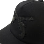 CROSSGUN LEATER BB CAP / BLACK