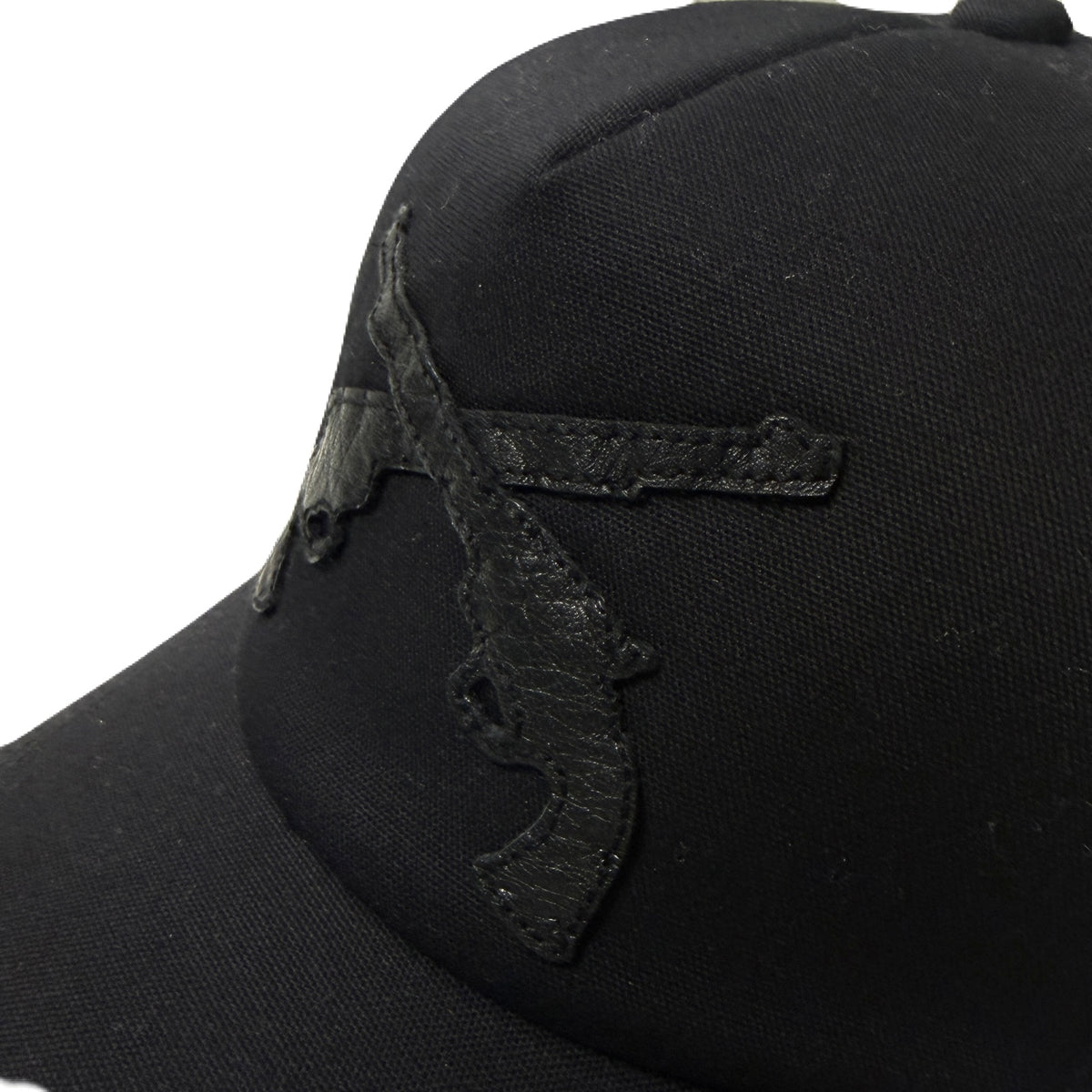 CROSSGUN LEATER BB CAP / BLACK