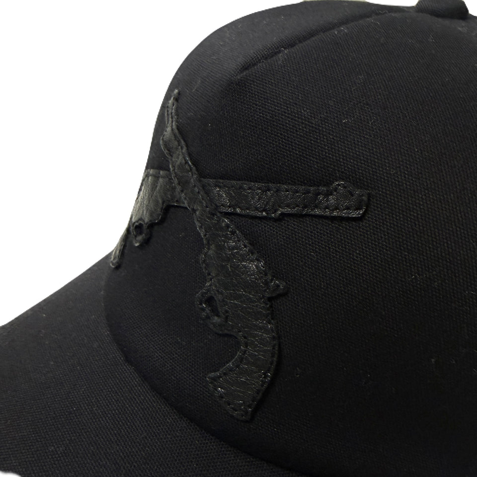 画像をギャラリービューアに読み込む, CROSSGUN LEATER BB CAP / BLACK
