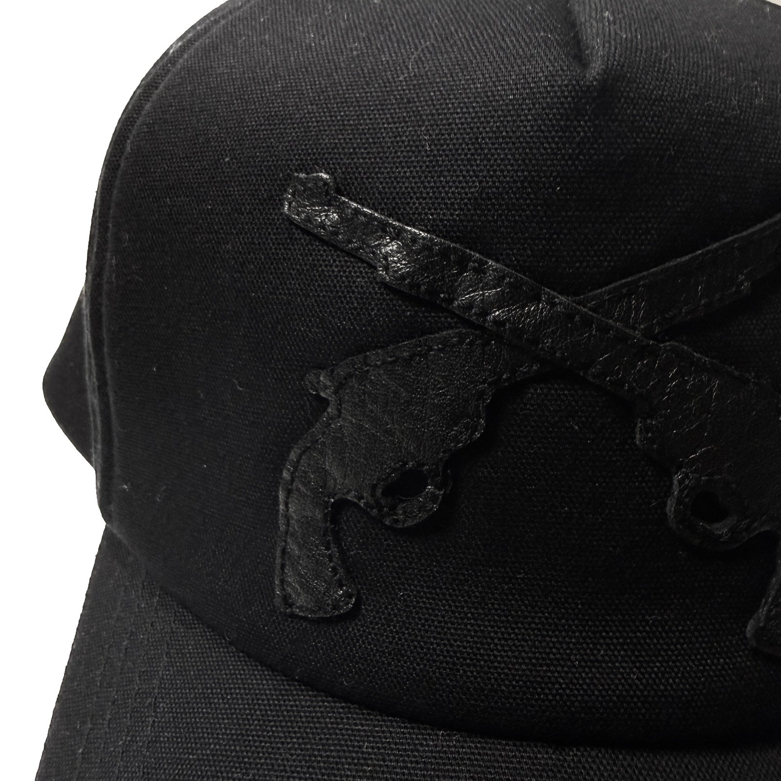 画像をギャラリービューアに読み込む, CROSSGUN LEATER BB CAP / BLACK