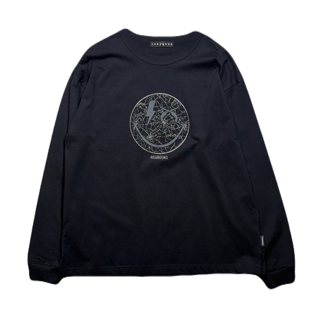 画像をギャラリービューアに読み込む, ORGANIC COTTON SMILE T-SHIRT / BLACK