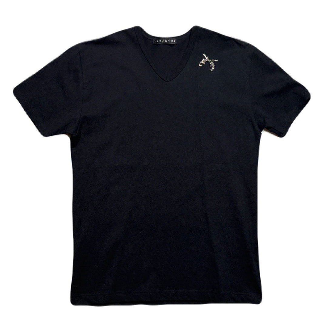 ARCHIVE SMALL CROSSGUNS T-SHIRT / BLACK