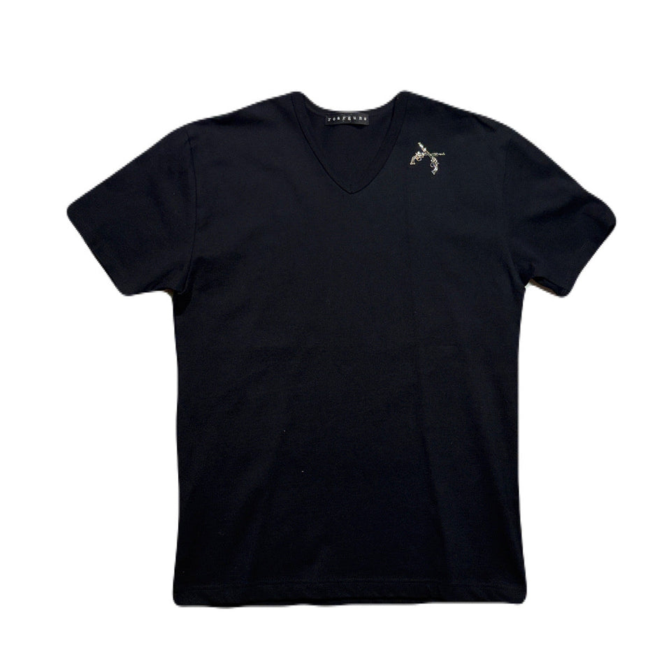画像をギャラリービューアに読み込む, ARCHIVE SMALL CROSSGUNS T-SHIRT / BLACK