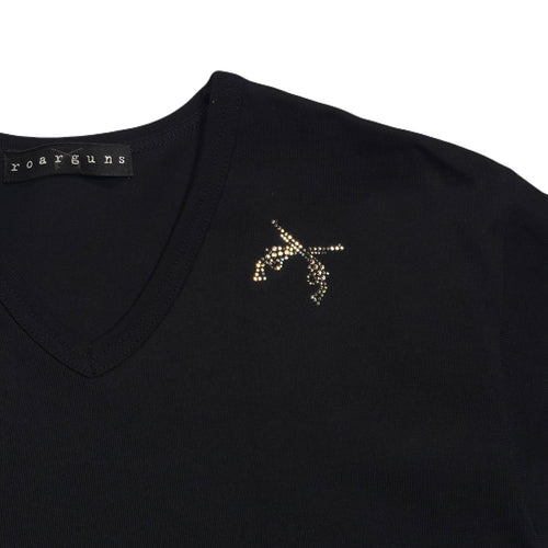 ARCHIVE SMALL CROSSGUNS T-SHIRT / BLACK