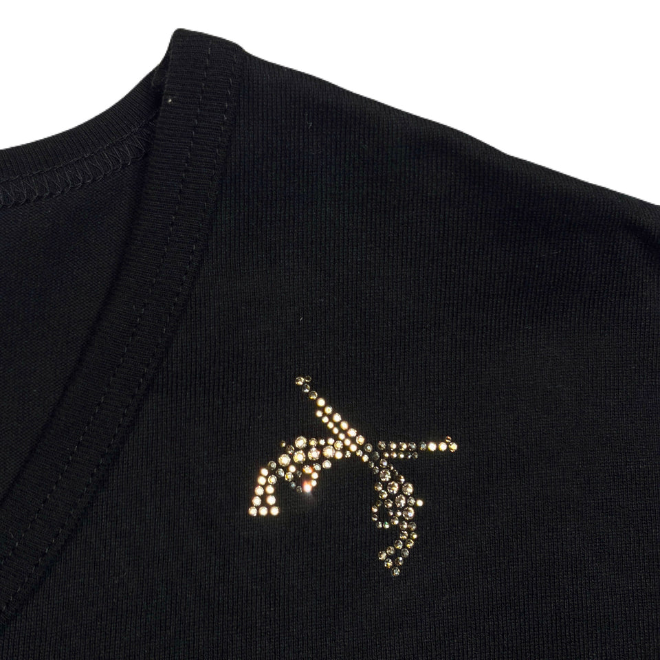 画像をギャラリービューアに読み込む, ARCHIVE SMALL CROSSGUNS T-SHIRT / BLACK
