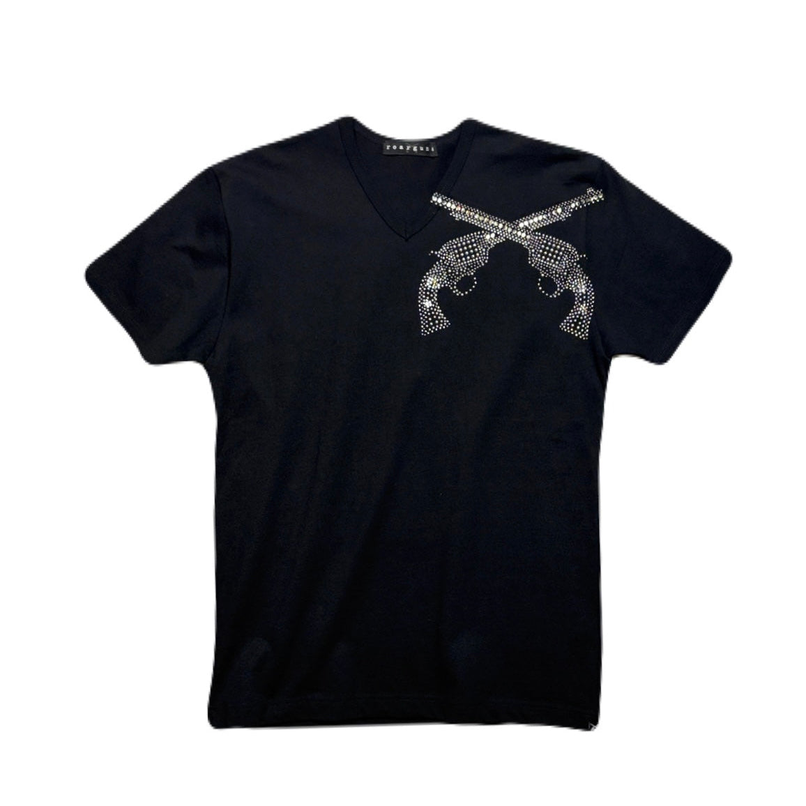 画像をギャラリービューアに読み込む, ARCHIVE FRONT CROSSGUNS T-SHIRT / BLACK