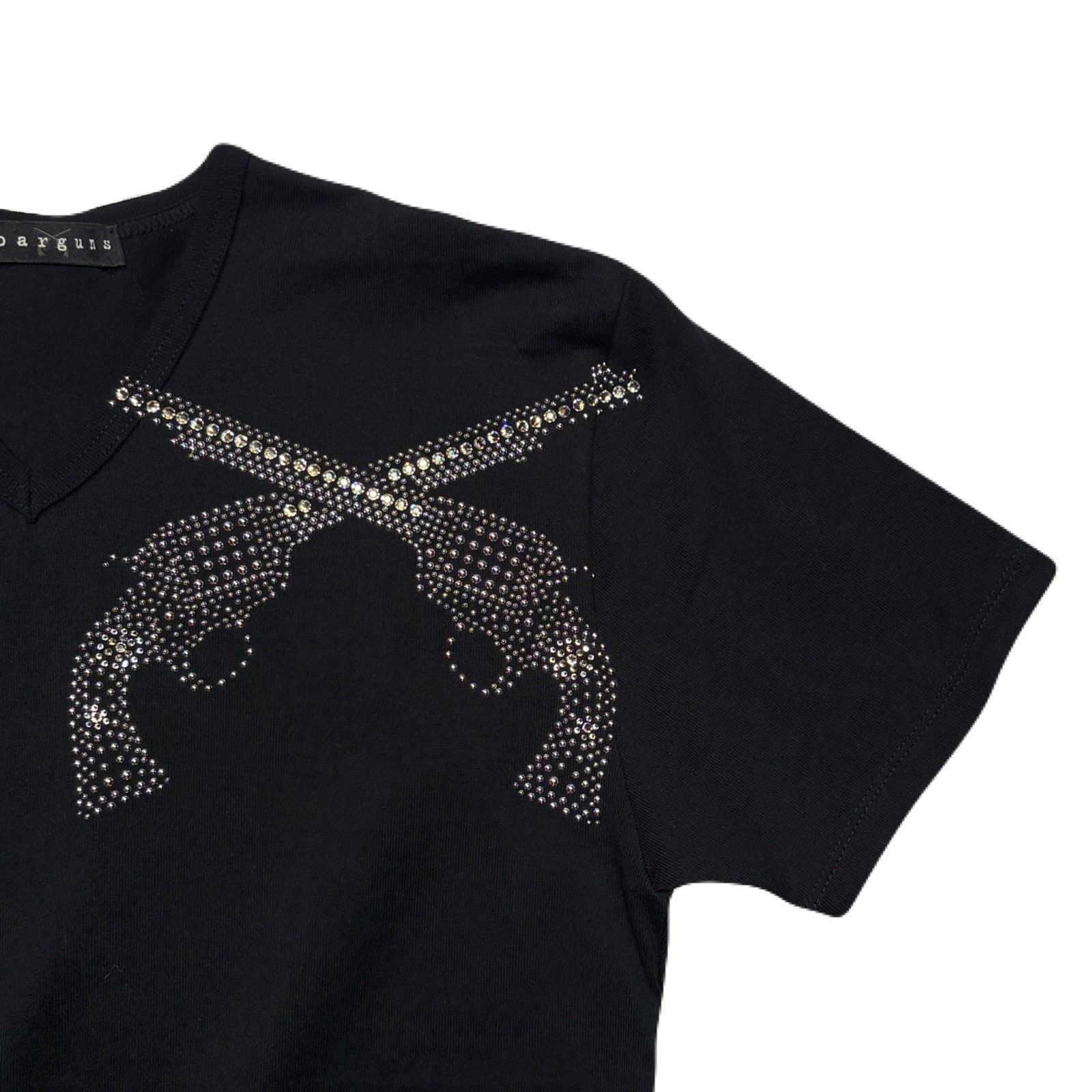 画像をギャラリービューアに読み込む, ARCHIVE FRONT CROSSGUNS T-SHIRT / BLACK