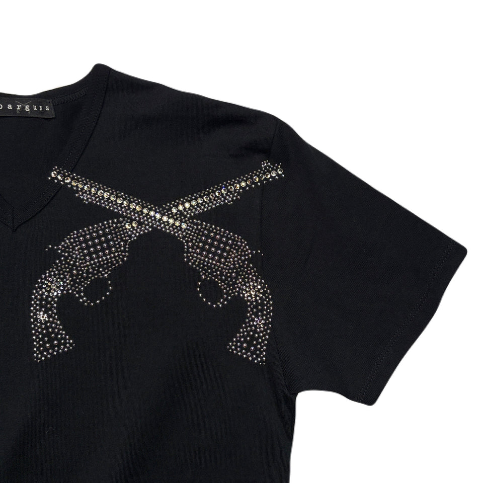 画像をギャラリービューアに読み込む, ARCHIVE FRONT CROSSGUNS T-SHIRT / BLACK