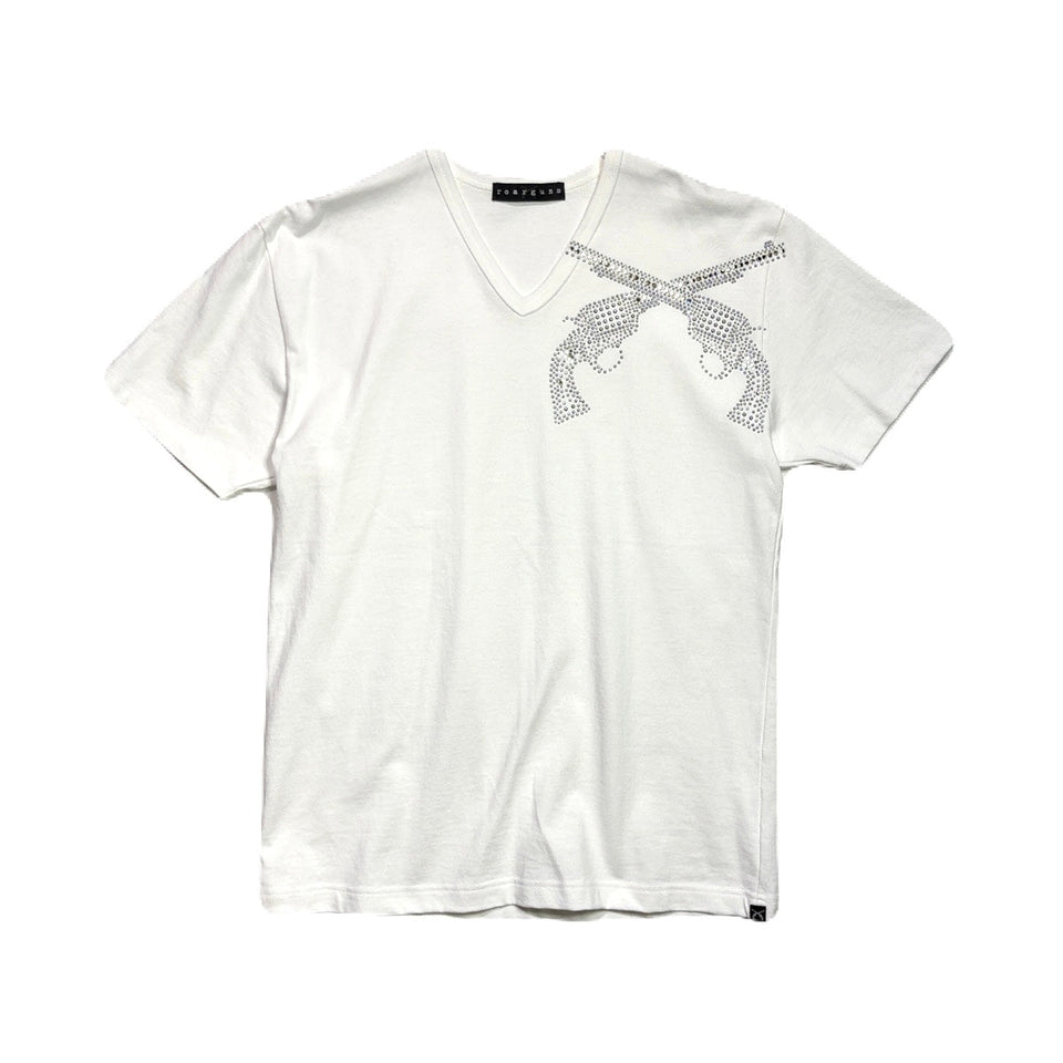 画像をギャラリービューアに読み込む, ARCHIVE FRONT CROSSGUNS T-SHIRT / WHITE