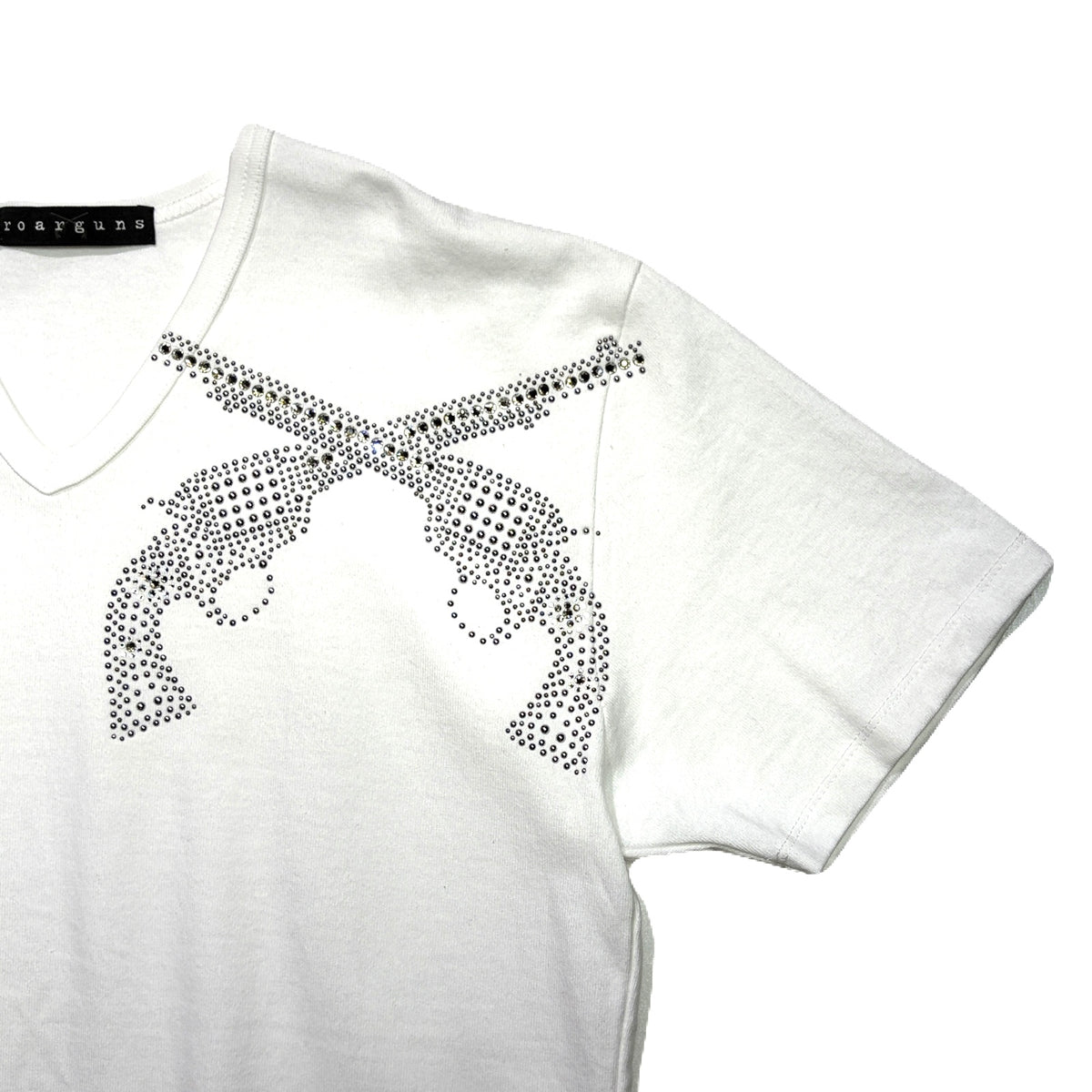 RE-STOCK ARCHIVE FRONT CROSSGUNS T-SHIRT / WHITE