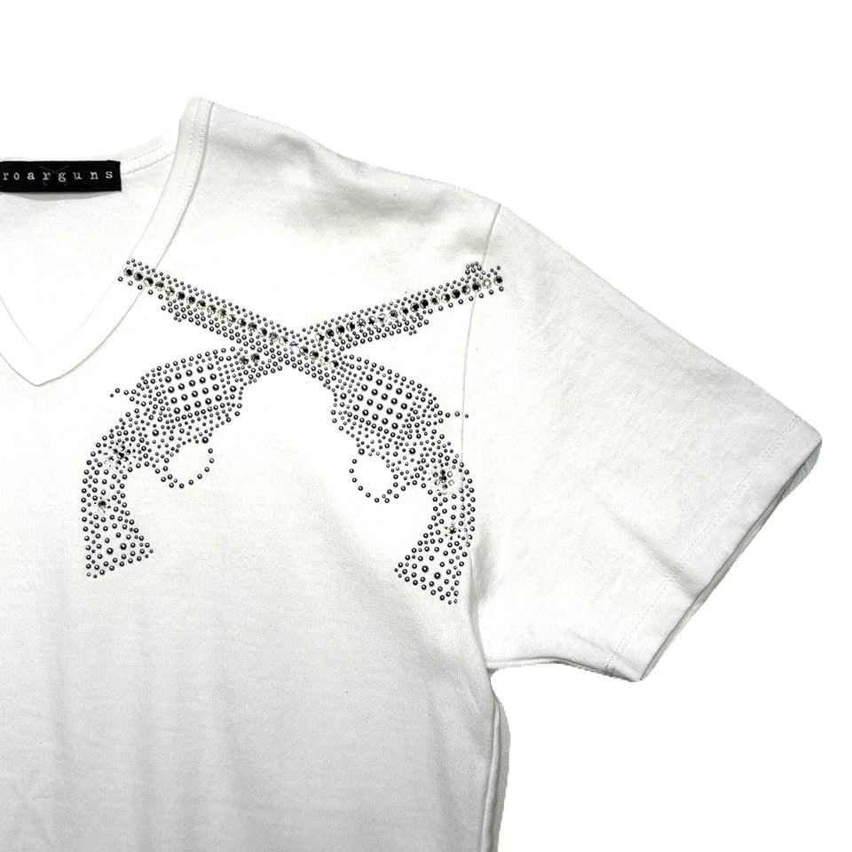 画像をギャラリービューアに読み込む, ARCHIVE FRONT CROSSGUNS T-SHIRT / WHITE