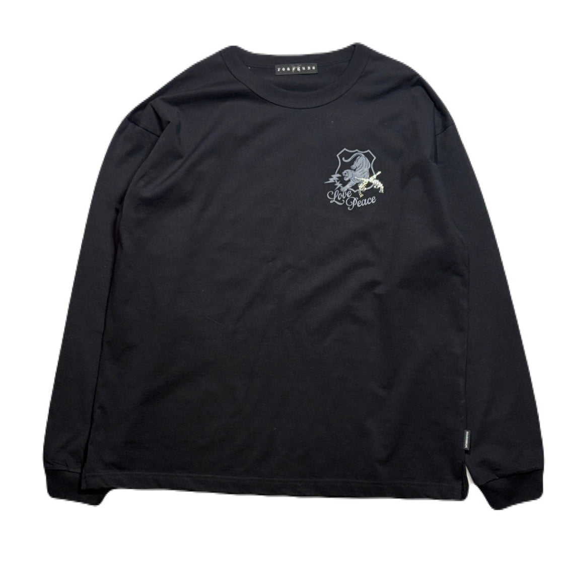 画像をギャラリービューアに読み込む, ORGANIC COTTON PANTHER T-SHIRT / BLACK
