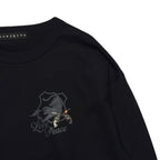 ORGANIC COTTON PANTHER T-SHIRT / BLACK