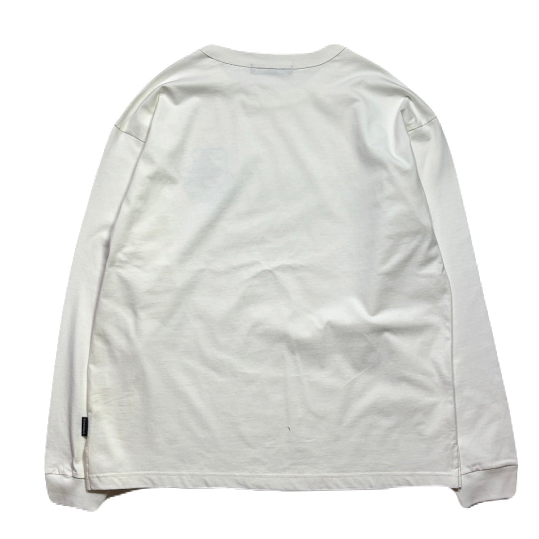 画像をギャラリービューアに読み込む, ORGANIC COTTON SMILE T-SHIRT / WHITE